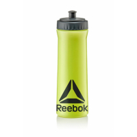 Бутылка для тренировок Reebok чёрно-зелёная